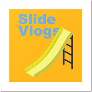 Slide Vlog Official Shirt Posters and Art